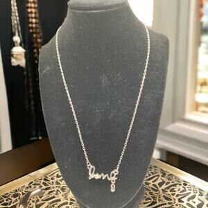 Yinrunx LOVE Choker Necklace Silver Necklace!